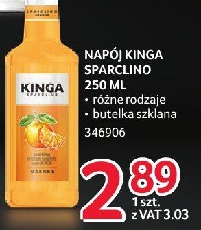 Napój Kinga Sparclino 250 ml różne rodzaje butelka szklana promocja w Selgros