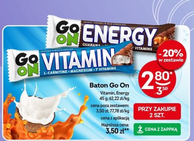 Baton Go On Energy promocja w Żabka