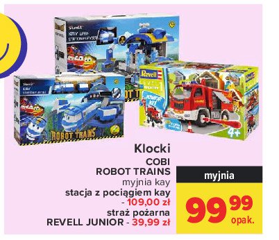 Robot trains 80154 Cobi promocja