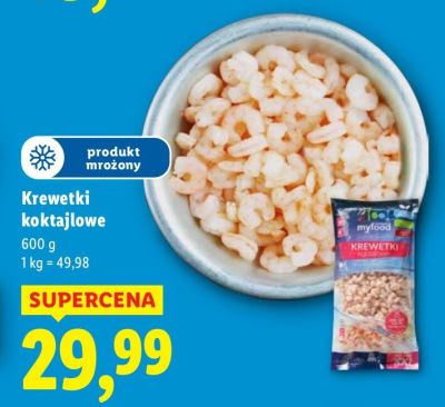 Krewetki koktajlowe promocja w Lidl