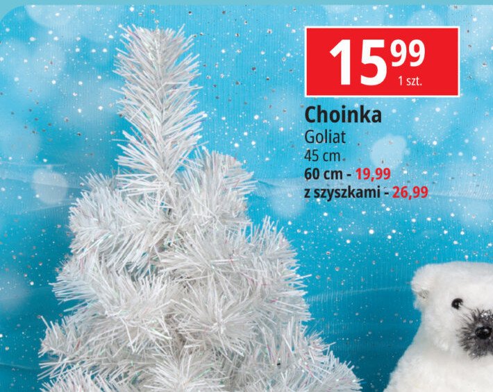 Choinka 45 cm Goliat promocja