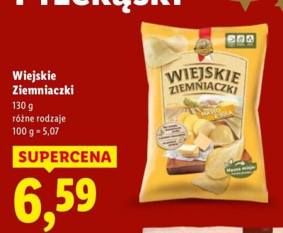 Chipsy Wiejskie Ziemniaczki promocja w Lidl