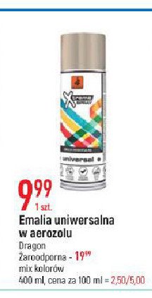 Emalia 偶aroodporna silikonowa Dragon chemia promocja