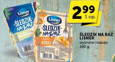 Śledzie na raz Lisner promocja w ABC