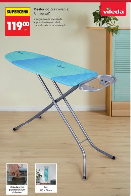 Deska do prasowania Universal Vileda promocja w Biedronka