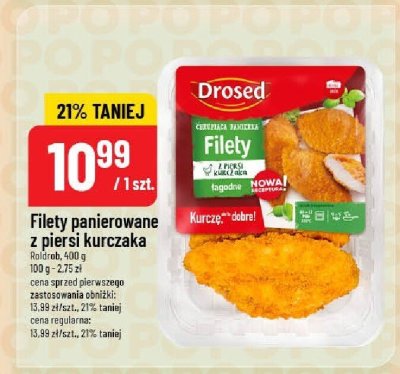 Filety panierowane z piersi kurczaka promocja w POLOmarket