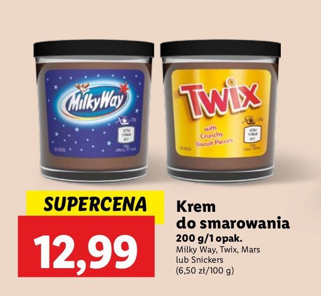 Krem Milky way promocja