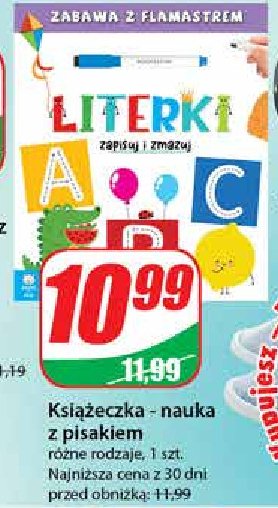 Literki zapisuj i zmazuj promocja