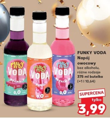 Napój owocowy bez alkoholu, różne rodzaje promocja w Kaufland