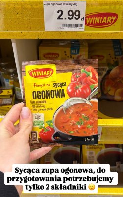 Zupa ogonowa  promocja w Dino