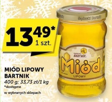 Miód lipowy Bartnik promocja w ABC