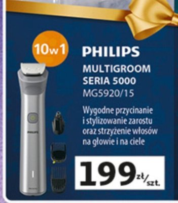 Maszynka do golenia Philips Multigroom Seria 5000 MG5920/15 promocja w Auchan