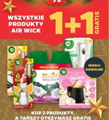 Odświeżacze powietrza Air Wick promocja w Netto