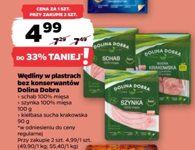 Kiełbasa krakowska Dolina dobra promocja