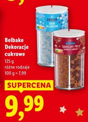 Dekoracje cukrowe Belbake promocja w Lidl