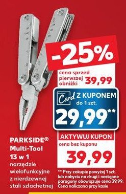 Multi-tool 13 w 1 Parkside promocja