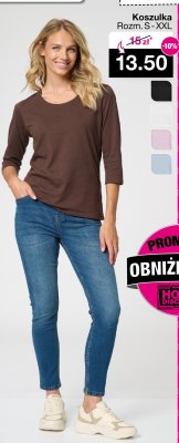 Dżinsy damskie promocja w Woolworth