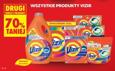 Wszystkie produkty Vizir promocja w Biedronka