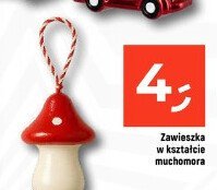 Zawieszka świąteczna w kształcie muchomora promocja w Dealz
