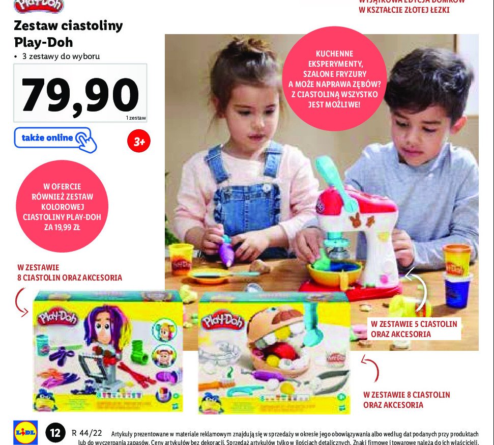 Ciastolina fabryka lodów Play-doh kitchen creations promocja