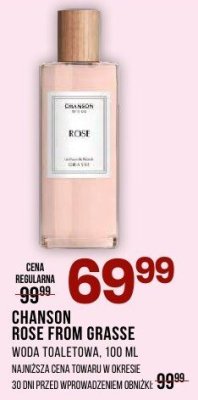 Perfumy Chanson Rose From Grasse woda toaletowa damska 100 ml promocja w Drogerie Natura