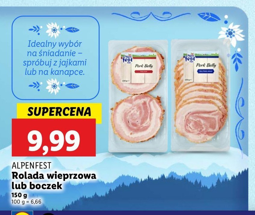 Rolada wieprzowa Alpen fest promocja