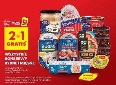 Konserwa szynka konserwowa Krakus promocja w Biedronka