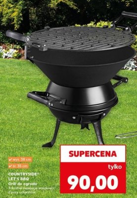 Grill trójnóg żeliwny 38 - 35 cm K-classic countryside promocja