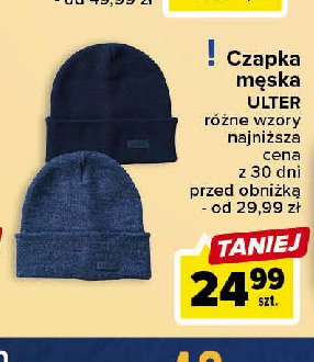 Czapka m臋ska Ulter promocja
