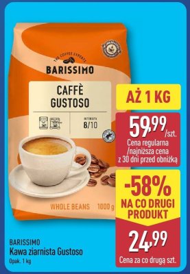 Kawa ziarnista Gustoso promocja w Aldi