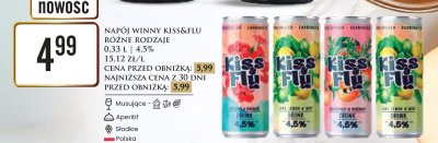 Napój winny różne rodzaje promocja w Dino