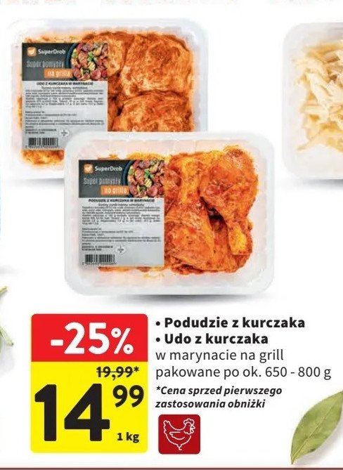 Podudzie z kurczaka w marynacie na grill Superdrob promocja