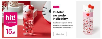 Butelka na wodę  promocja w Pepco
