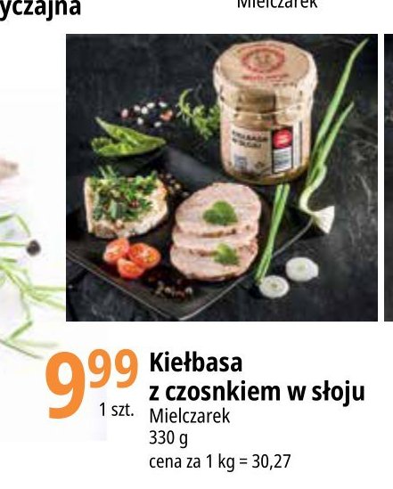 Kie艂basa z czosnkiem Mielczarek promocja
