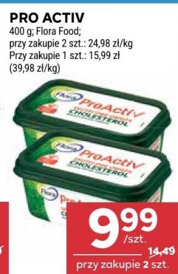 Jogurt Pro Activ Flora Food promocja w Stokrotka
