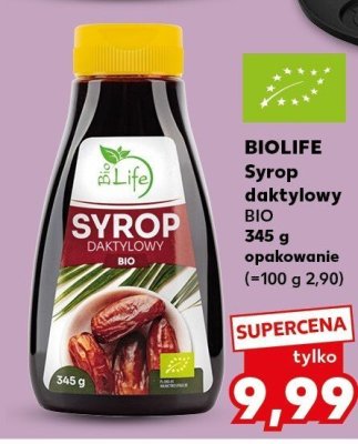 Syrop daktylowy BIO promocja w Kaufland