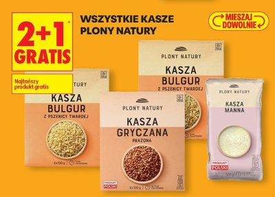 Kasza bulgur Płony Natury z pszenicy twardej promocja w Biedronka