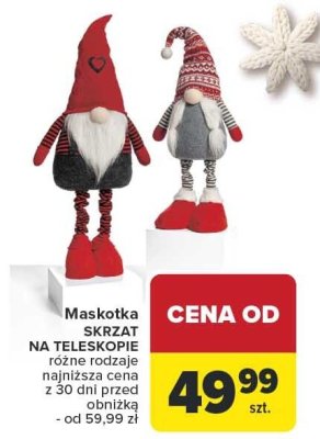 Maskotka SKRZAT NA TELESKOPIE różne rodzaje promocja w Carrefour