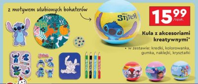 Kula z akcesoriami kreatywnymi Koci Domek Gabi promocja w Biedronka