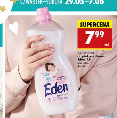 P艂yn do p艂ukania tkanin hypoalergiczny sensitive Eden dada promocja