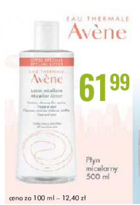 Tonik Avene eau thermale promocja
