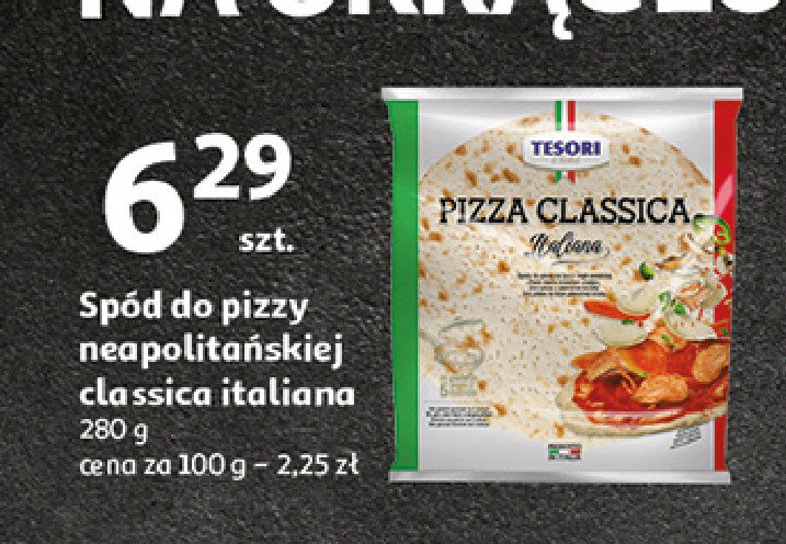 Spody do pizzy TESORI DI LANGA promocja