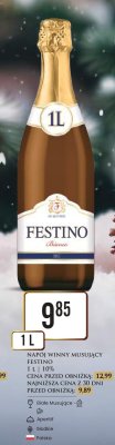 Napój winny musujący Festino 1 L promocja w Dino
