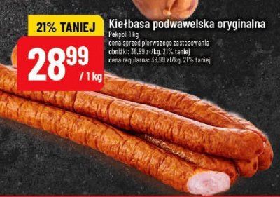 Kie艂basa podwawelska promocja w POLOmarket