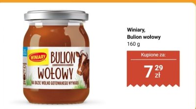 Bulion wołowy  promocja w Biedronka