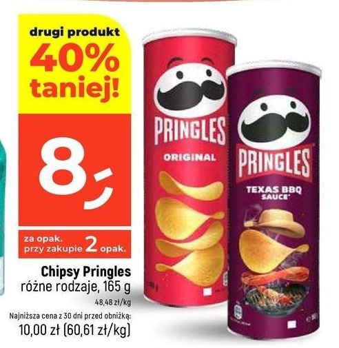 Chipsy texas bbq sauce Pringles promocja