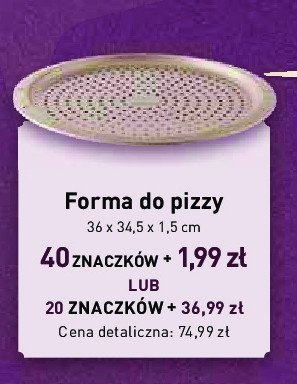 Forma do pizzy Berghoff promocja w Stokrotka