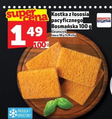 Kostka z łososia pacyficznego Bosmańska promocja w TOPAZ