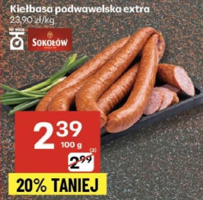 Kie艂basa promocja w Delikatesy Centrum