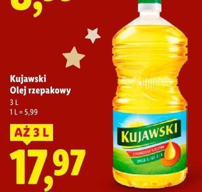 Olej rzepakowy  promocja w Lidl